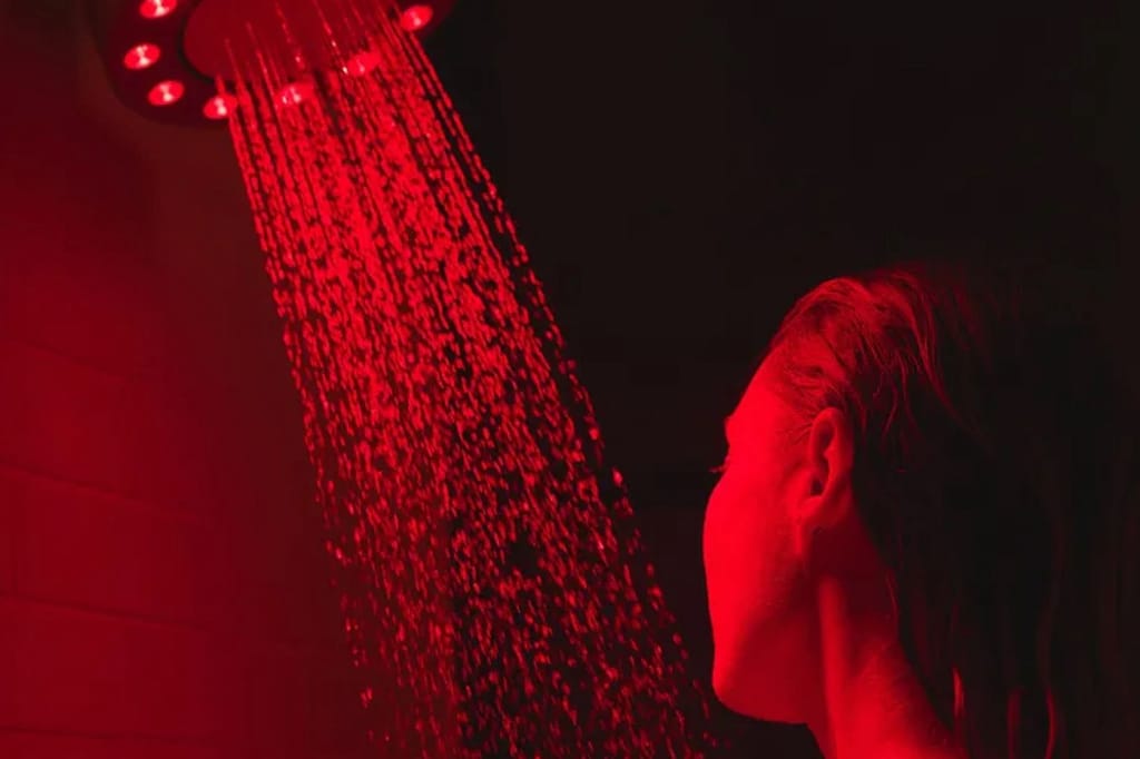 red light shower